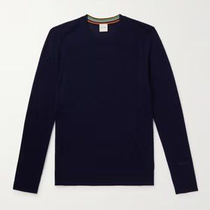 Paul Smith Merino Wool Sweater Navy Small